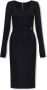 Dolce & Gabbana Stijlvolle Zomerjurken Black Dames - Thumbnail 1