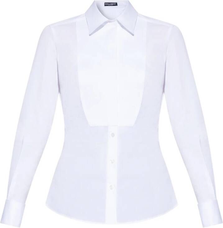 Dolce & Gabbana Katoenen shirt White Dames