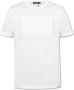 Dolce & Gabbana T-shirt met korte mouwen en reliëflogo White Heren - Thumbnail 1