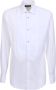 Dolce & Gabbana Witte katoenen overhemd met lange mouwen en zwarte parelknop White Heren - Thumbnail 1