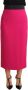 Dolce & Gabbana Roze Hoge Taille Stretch Pencil Rok Pink Dames - Thumbnail 1