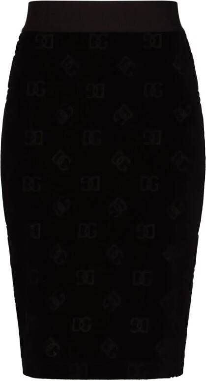 Dolce & Gabbana Dolce Gabbana Skirts Black Zwart Dames