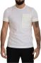 Dolce & Gabbana Witte T-shirt met klep zak en korte mouwen White Heren - Thumbnail 1