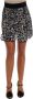 Dolce & Gabbana Bloemenkanten rok met gouden kristaldetails Multicolor Dames - Thumbnail 6