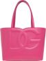 Dolce & Gabbana Fuchsia tassen met 3D-effect logo Pink Dames - Thumbnail 1