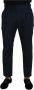 Dolce & Gabbana Blauwe Gestreepte Formele Broek voor Heren Blue Heren - Thumbnail 1