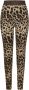 Dolce & Gabbana Luipaardprint Leggings met Hoge Taille Brown Dames - Thumbnail 1