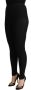 Dolce & Gabbana Black Cashmere Silk Stretch Tights Stockings Zwart Dames - Thumbnail 5