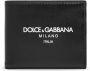 Dolce & Gabbana Stijlvolle Portemonnee met Uniek Ontwerp Black Heren - Thumbnail 1