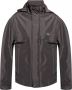 Dolce & Gabbana Zwarte Windbreaker Jas met Logodetails Black Heren - Thumbnail 1