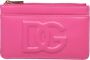 Dolce & Gabbana Leren Kaarthouder in Wisteria Kleur met DG Logo Purple Dames - Thumbnail 3