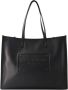 Dolce & Gabbana Zwarte Leren Tassen met Dubbele Handvatten Black Heren - Thumbnail 2