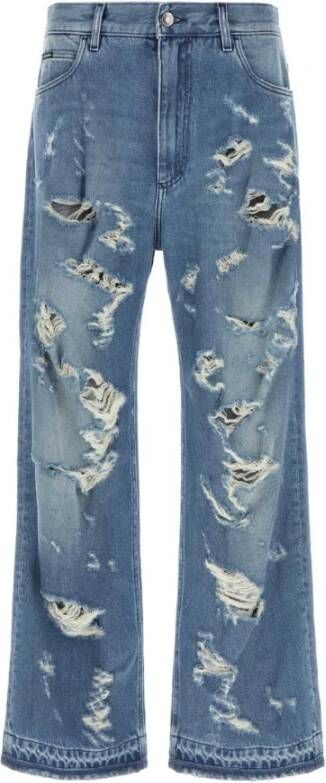 Dolce & Gabbana Loose-fit Jeans Blauw Heren