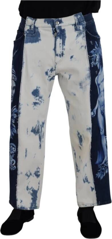 Dolce & Gabbana Loose-fit Jeans Blauw Heren