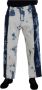 Dolce & Gabbana Blauwe Ceasar Denim Katoenen Losse Fit Jeans Multicolor Heren - Thumbnail 3