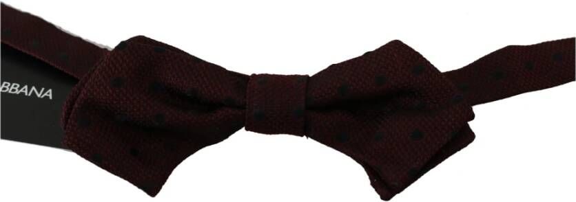 Dolce & Gabbana Manchetlinks stropd clips Rood Heren