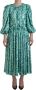 Dolce & Gabbana Maxi Dresses Blauw Dames - Thumbnail 1