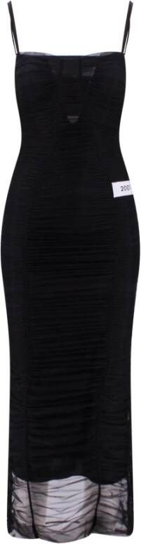 Dolce & Gabbana Maxi Dresses Zwart Dames