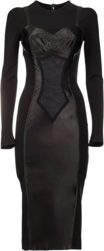 Dolce & Gabbana Maxi Dresses Zwart Dames