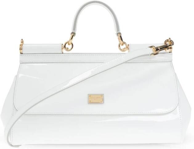 Dolce&Gabbana Crossbody bags Sicily Shoulder Bag in white