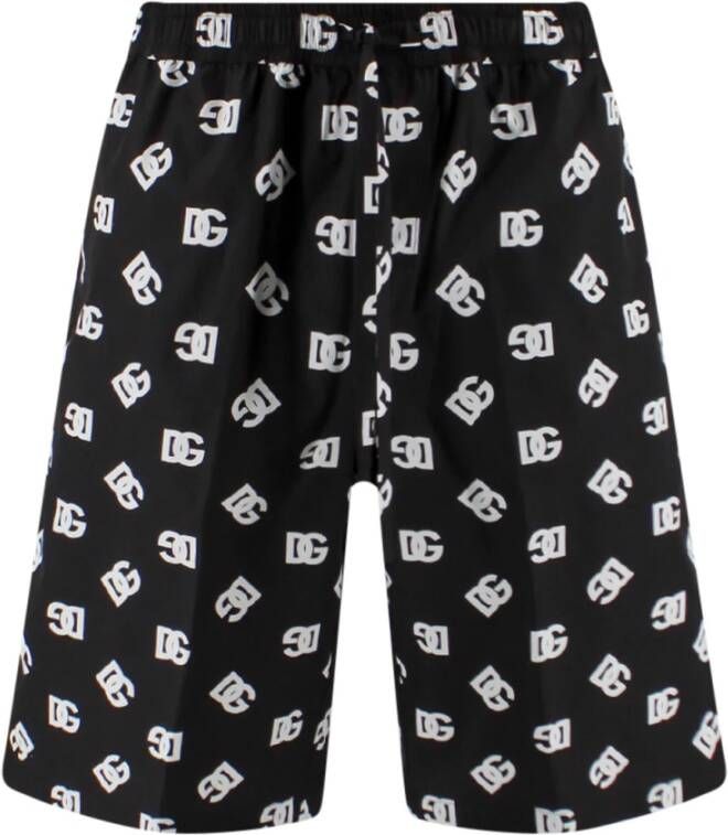 Dolce & Gabbana Men Clothing Shorts Black Ss23 Zwart Heren