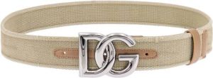 Dolce & Gabbana Men& Accessories Belts Beige Ss23 Beige Heren