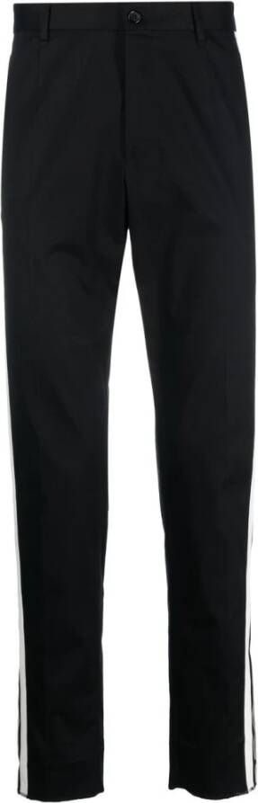 Dolce & Gabbana Men39 Clothing Trousers Black Ss23 Zwart Heren