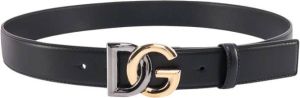 Dolce & Gabbana Mens Accessories Belts Black Ss23 Zwart Heren