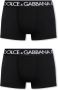 Dolce & Gabbana Merkboxers 2-pack Black Heren - Thumbnail 3