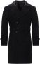Dolce & Gabbana Zwarte Lange Trenchcoat Jas Black Heren - Thumbnail 1