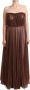 Dolce & Gabbana Comfortabele en Mooie Jurk Bruin Maat It46 Xl Brown Dames - Thumbnail 1