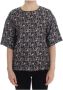 Dolce & Gabbana Betoverde Sicilië Zijden Blouse met Sleutelprint Multicolor Dames - Thumbnail 1