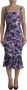 Dolce & Gabbana Midi Dresses Purple Dames - Thumbnail 1