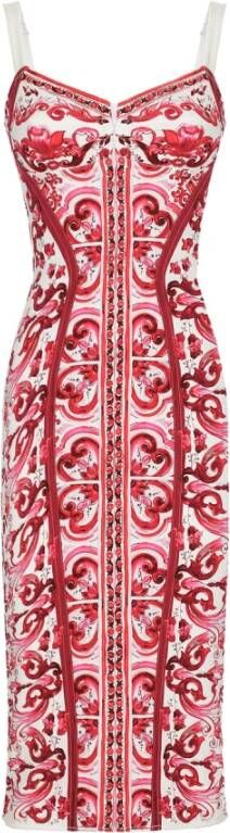 Dolce & Gabbana Midi Dresses Rood Dames