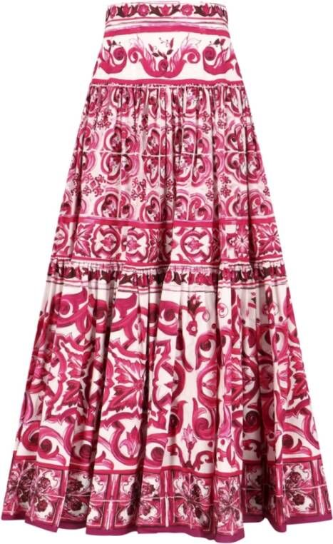 Dolce & Gabbana Midi Skirts Roze Dames