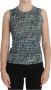 D&G Overhemd D&G Dolce Gabbana mouwloze top getailleerd veelkleurig - Thumbnail 1