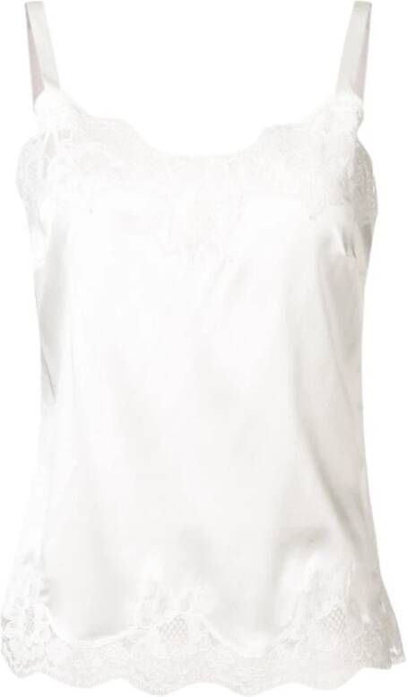 Dolce & Gabbana Mouwloos topje Wit Dames