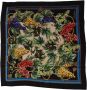 Dolce & Gabbana Authentieke Zijden Vierkante Sjaal Multicolor - Thumbnail 1