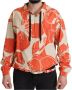 Dolce & Gabbana Multicolor Floral Hooded Pullover Sweater Meerkleurig Heren - Thumbnail 1