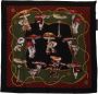 Dolce & Gabbana Multicolor Paddenstoel Zijden Zakdoek Sjaal Meerkleurig - Thumbnail 1