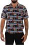 Dolce & Gabbana Multicolor Silk Beach Chair Short Sleeves Shirt Meerkleurig Heren - Thumbnail 1