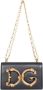 Dolce & Gabbana Nappaleren 'DG Girls' Schoudertas Zwart Dames - Thumbnail 7