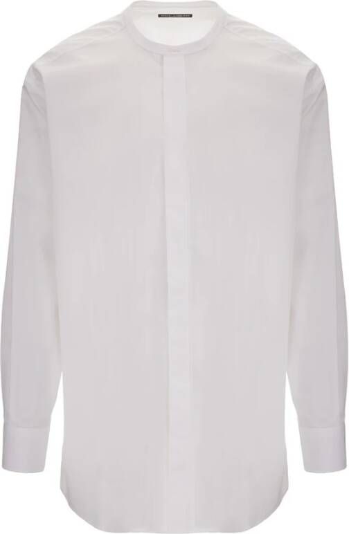 Dolce & Gabbana Casual Overhemd Update White Heren