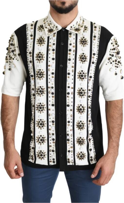 Dolce & Gabbana Normaal shirt Zwart Heren
