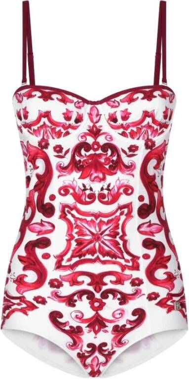 Dolce & Gabbana Fuchsia Zee Kleding Upgrade Bikini Top Pink Dames