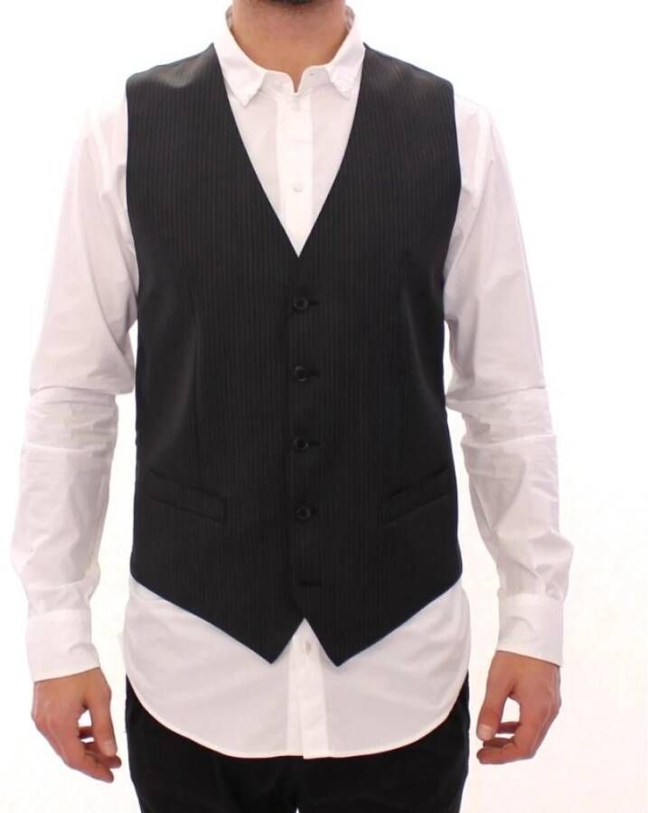 Dolce & Gabbana Pak Vest Zwart Heren