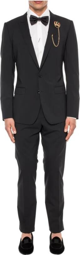 Dolce & Gabbana Klassiek pak Zwart - Foto 7