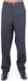 Dolce & Gabbana Zwarte wollen geplooide broek Black Heren - Thumbnail 1