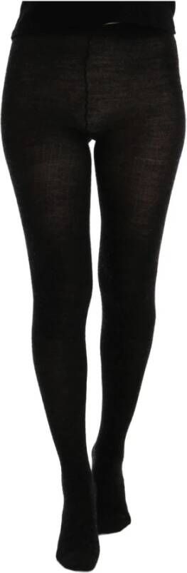 Dolce & Gabbana Leggings met Regular Fit voor alle klimaten Black Dames