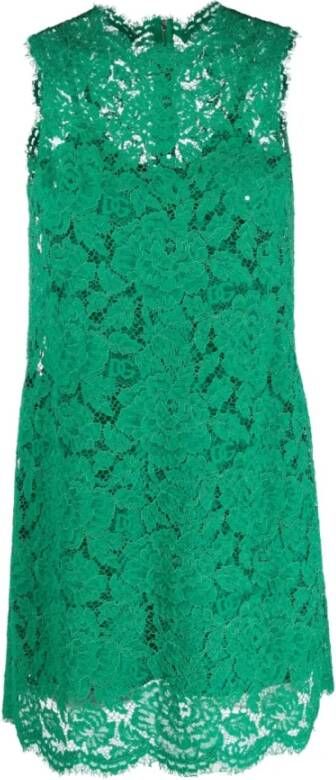 Dolce & Gabbana Prachtige collectie jurken voor vrouwen Green Dames